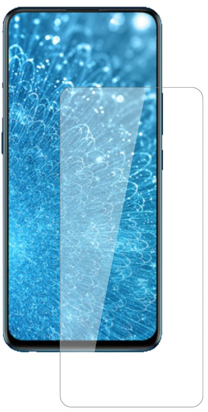 VivoV15 mit aufgebrachter dipos Flex Schutzfolie, glasklare Darstellung ohne Einschränkungen