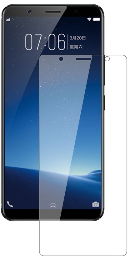 VivoX20 Plus mit aufgebrachter dipos Flex Schutzfolie, glasklare Darstellung ohne Einschränkungen