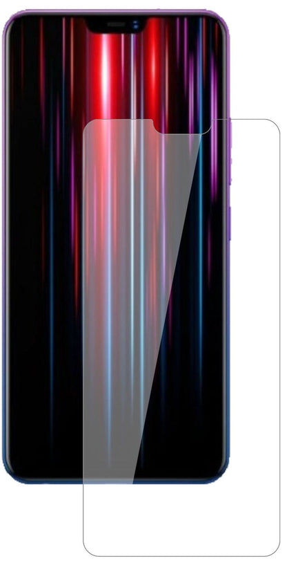 VivoZ1 Lite mit aufgebrachter dipos Flex Schutzfolie, glasklare Darstellung ohne Einschränkungen