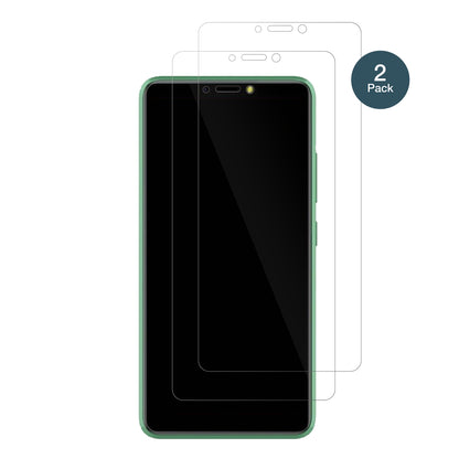 WaltonPrimo F10 mit aufgebrachter dipos Flex Schutzfolie, glasklare Darstellung ohne Einschränkungen