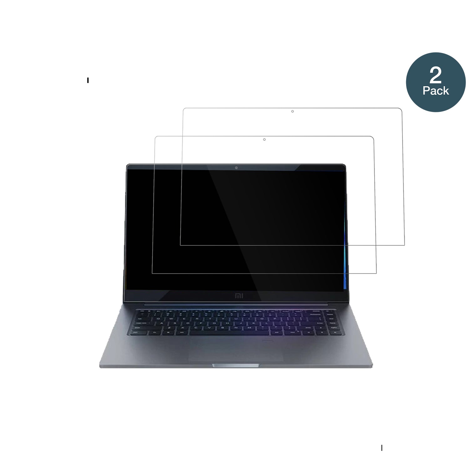 XiaomiMi Notebook 15.6 Zoll mit aufgebrachter dipos Flex Schutzfolie, glasklare Darstellung ohne Einschränkungen