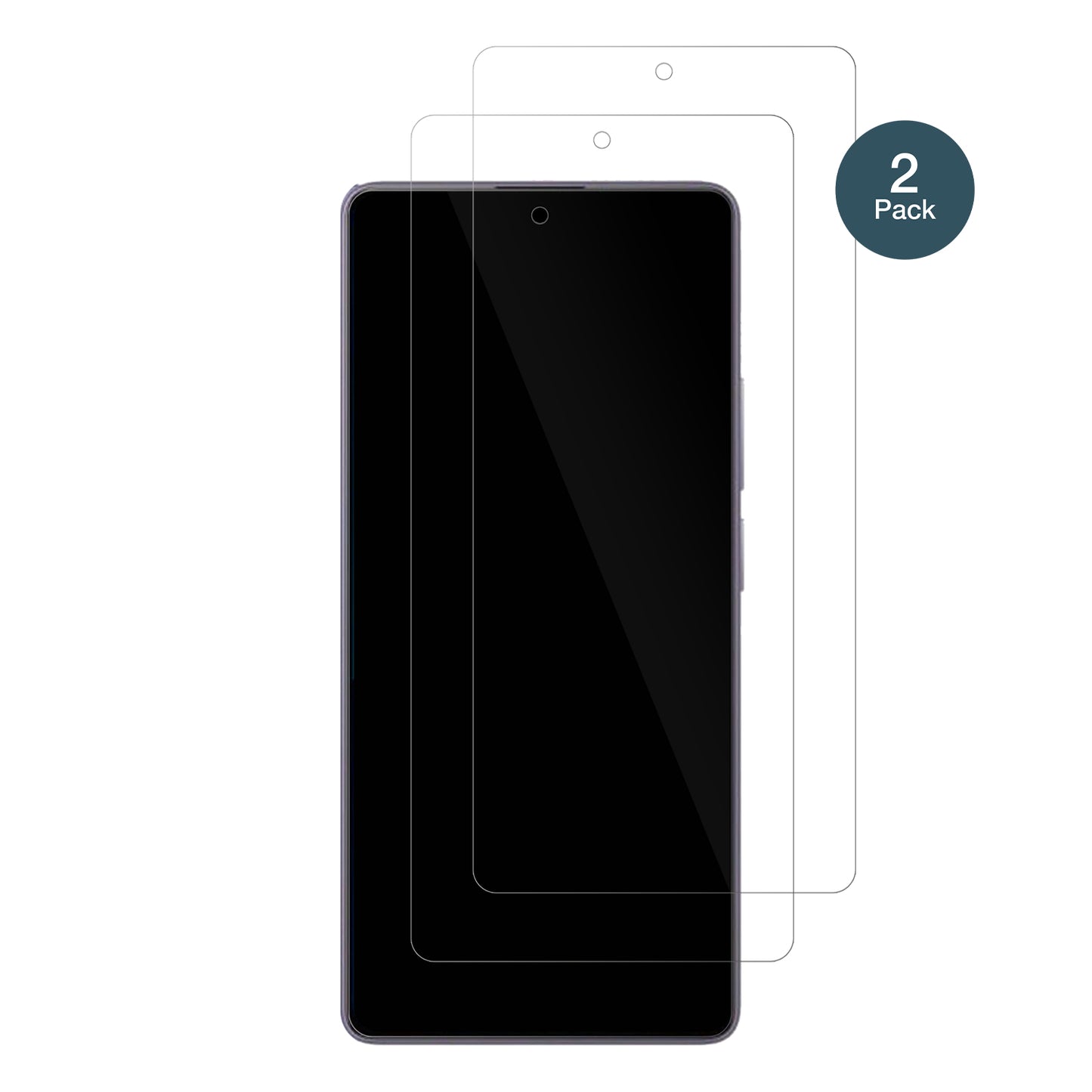 XiaomiPoco M6 Pro mit aufgebrachter dipos Flex Schutzfolie, glasklare Darstellung ohne Einschränkungen