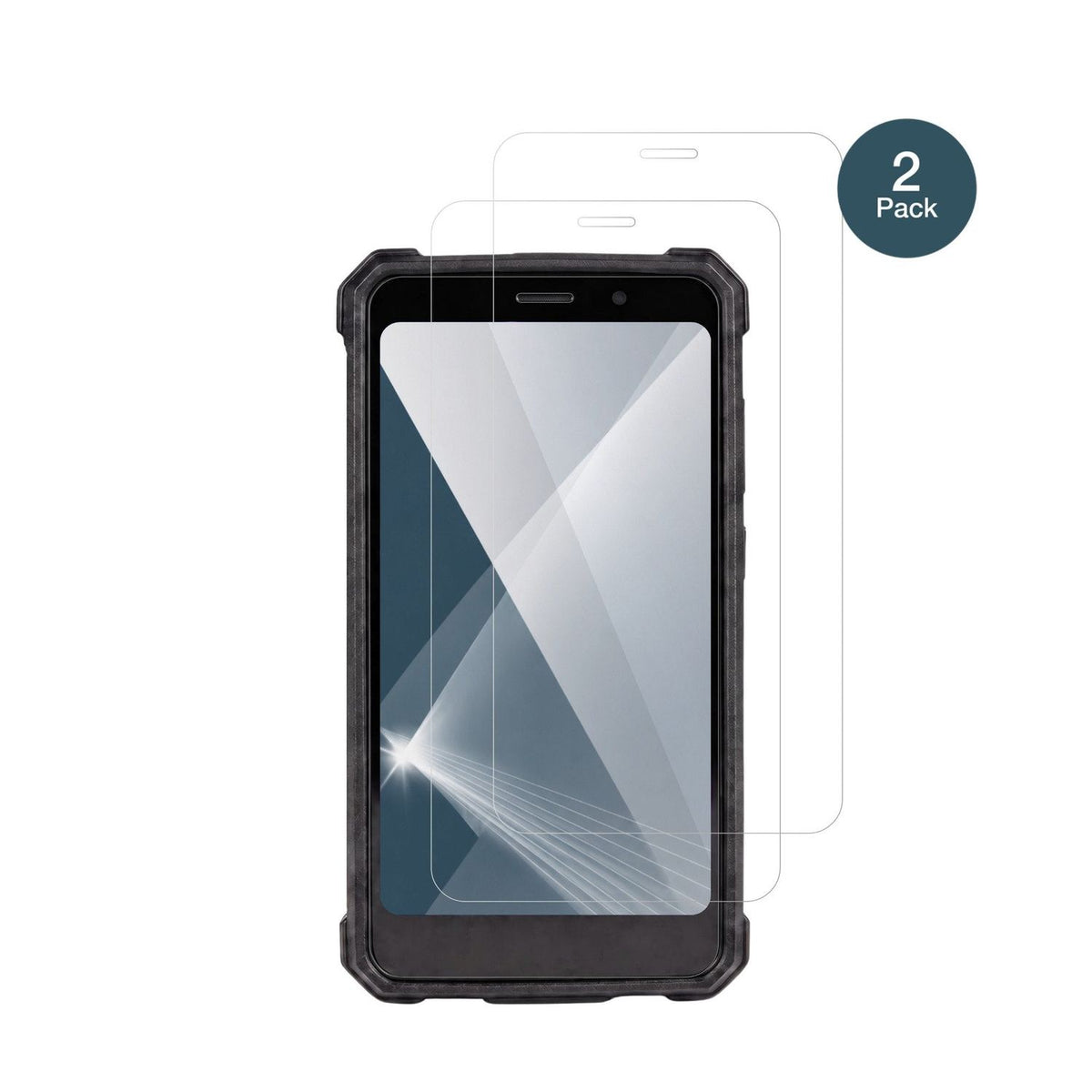 2x Screen Protector for yacdelo Rock V1 Flexible Glass 9H dipos