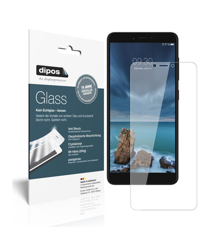 ZTEBlade A7 Vita mit aufgebrachter dipos Flex Schutzfolie, glasklare Darstellung ohne Einschränkungen