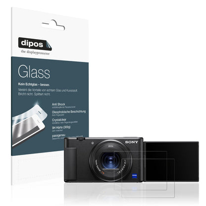 2x Screen Protector for Sony ZV-1A matte Flexible Glass 9H dipos