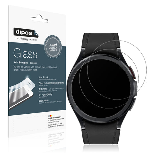 2x 9H Schutzfolie matt für Samsung Galaxy Watch 6 Classic (43mm) Panzerfolie