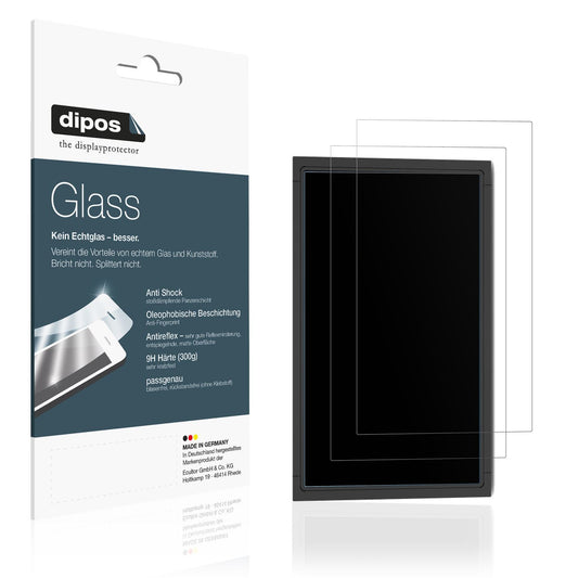 2x Screen Protector for Elo TouchSystems 15H3 15.6 Zoll matte Flexible Glass 9H