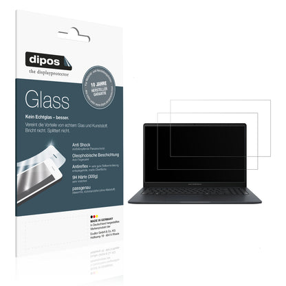 2x 9H Schutzfolie matt für Asus ExpertBook BM1 BM1503 Panzerfolie
