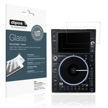 2x Screen Protector for Denon DJ SC6000M Prime matte Flexible Glass 9H dipos