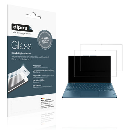 2x 9H Schutzfolie matt für Lenovo Yoga 9 2-in-1 14ILL10 14 Zoll Panzerfolie