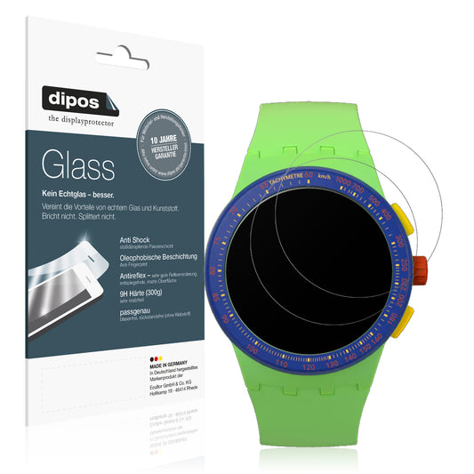 2x Screen Protector for Swatch Flowing Freshly SUSG1O1 matte Flexible Glass 9H
