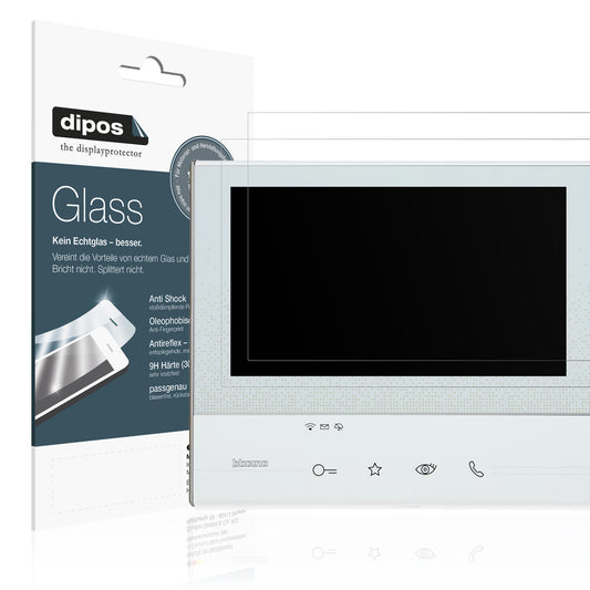 Matte Displayschutzfolie von dipos passend für Bticino CLASSE 300 X 13E 344642, 9H kratzfest und blasenfrei montiert