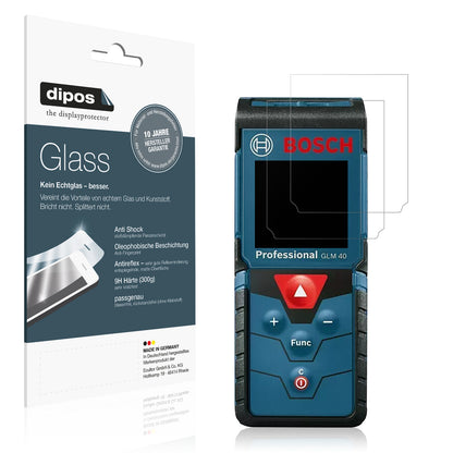 2x Screen Protector for Bosch Professional Laser GLM 40 matte Flexible Glass 9H