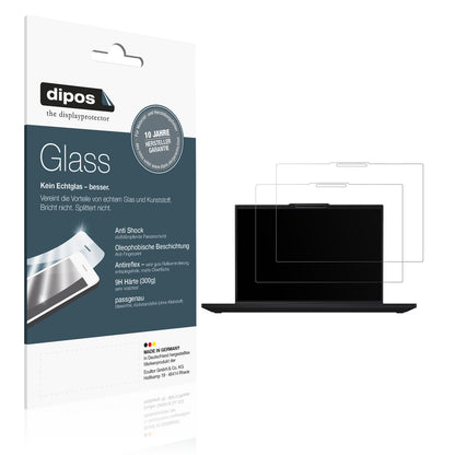 2x 9H Schutzfolie matt für Lenovo ThinkPad T16 Gen4 Panzerfolie