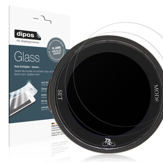 2x Screen Protector for Dpofirs Bike Computer matte Flexible Glass 9H dipos