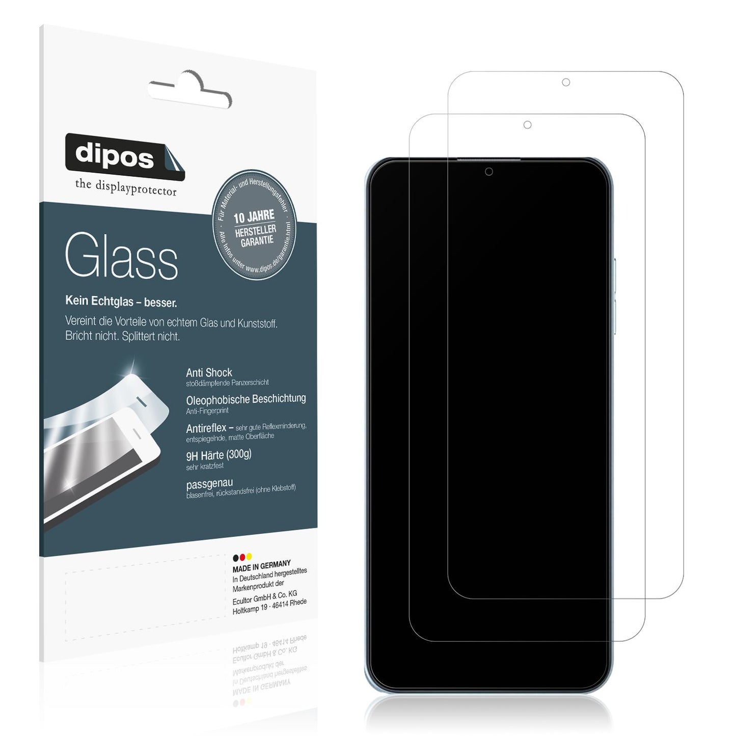 2x Screen Protector for Hotwav Note 15 matte Flexible Glass 9H dipos