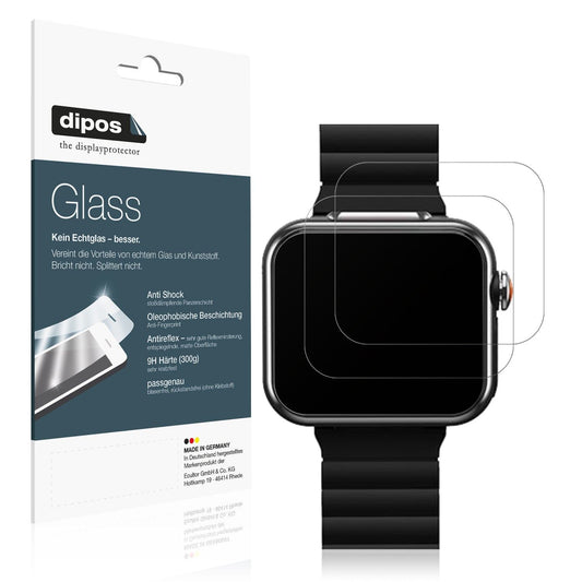 2x Screen Protector for Vtech Kidizoom Smartwatch Max matte Flexible Glass 9H