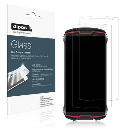 2x Screen Protector for Cubot King Kong Mini 2 Pro matte Flexible Glass 9H dipos