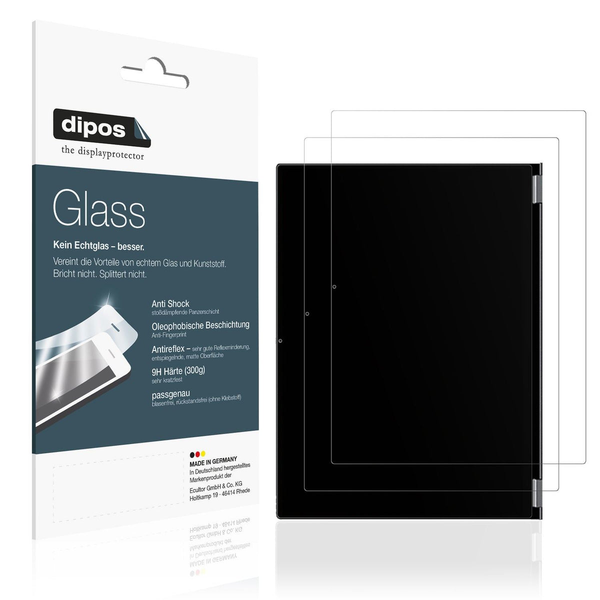 dipos 2x 9H Matte Screen Protector for Chuwi FreeBook 13,5 Zoll