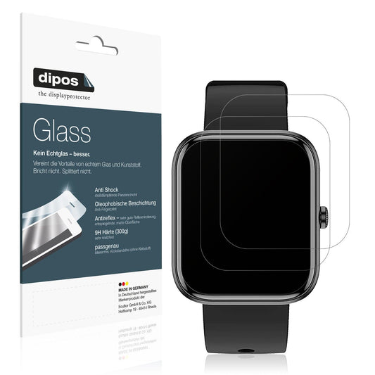 2x Screen Protector for Fireboltt Ninja Call 2 matte Flexible Glass 9H dipos