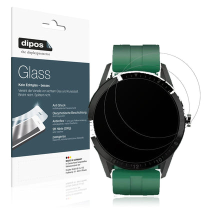 2x Screen Protector for Fireboltt Talk matte Flexible Glass 9H dipos