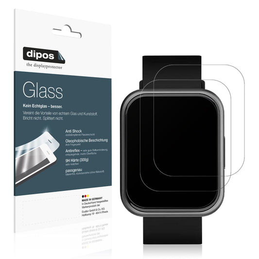2x Screen Protector for Noise ColorFit Ultra matte Flexible Glass 9H dipos