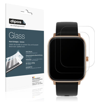 2x Screen Protector for Noise ColorFit Icon 2 matte Flexible Glass 9H dipos