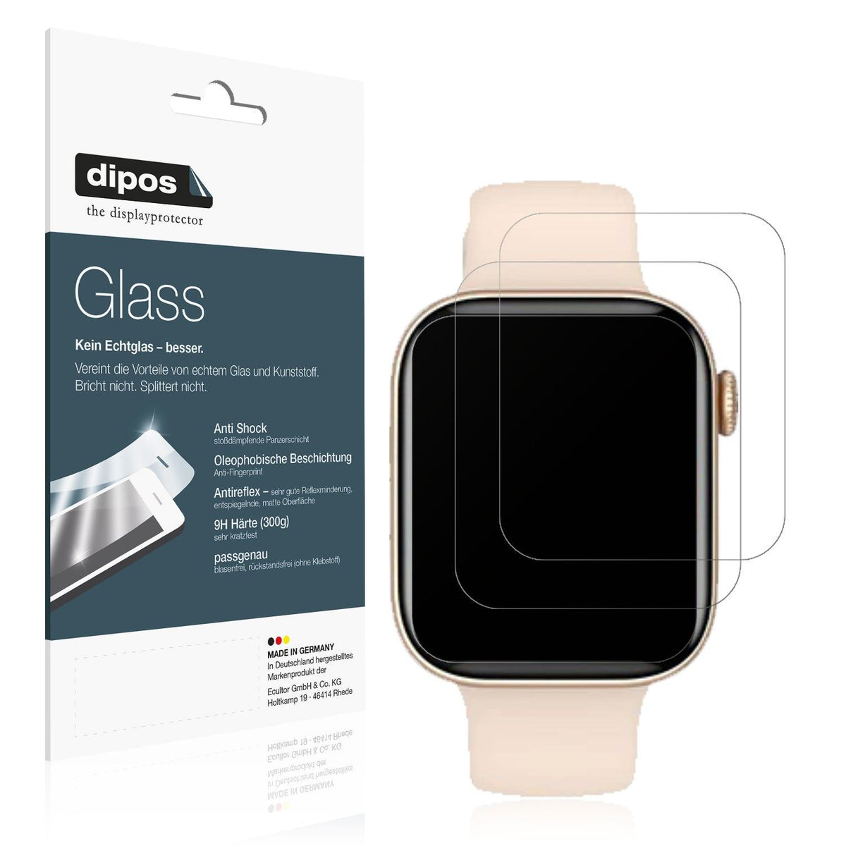Screen Protector for Fireboltt Ring 2 matte Flexible Glass 9H dipos