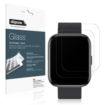2x Screen Protector for Fireboltt Mercury matte Flexible Glass 9H dipos