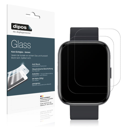 2x Screen Protector for Fireboltt Mercury matte Flexible Glass 9H dipos