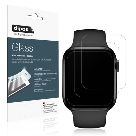 Matte Displayschutzfolie von dipos passend für Iwo X8, 9H kratzfest und blasenfrei montiert