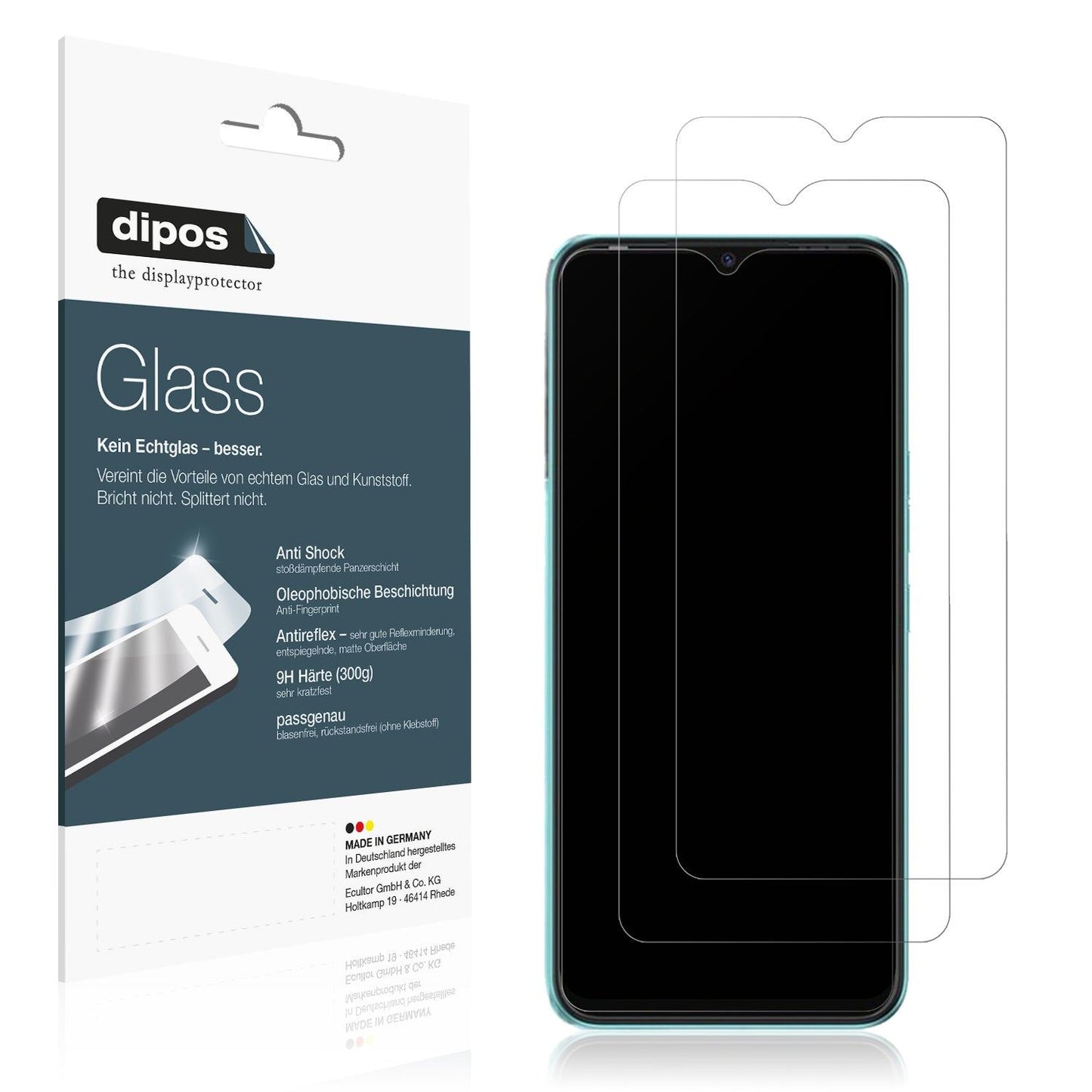 Screen Protector for Tecno Spark Go 2022 matte Flexible Glass 9H dipos