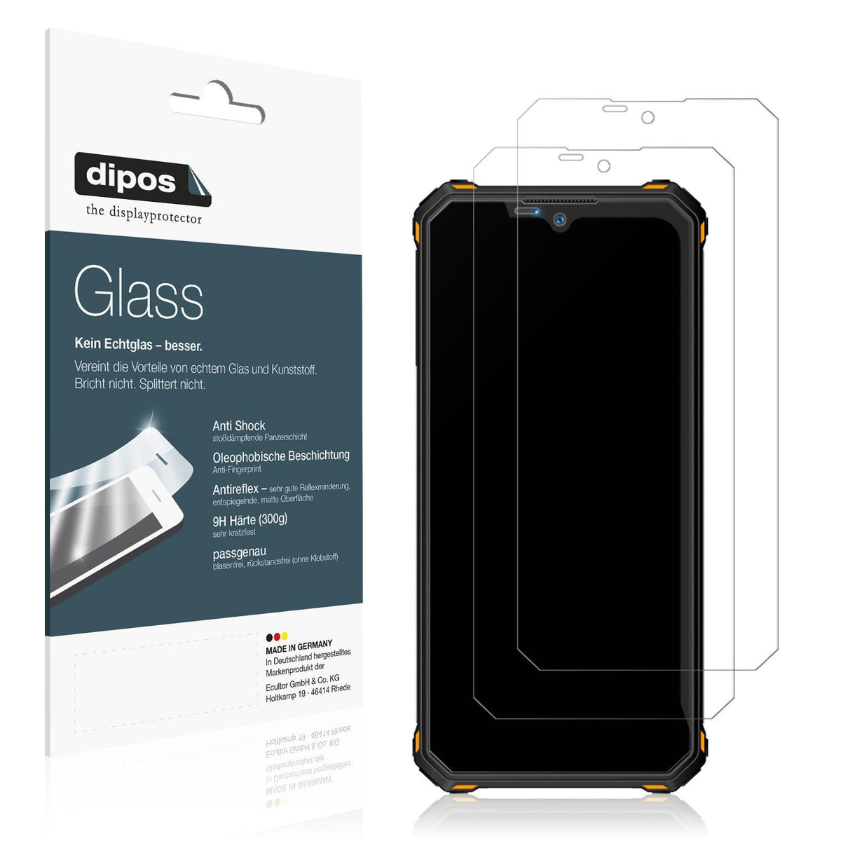 Screen Protector for Oukitel WP15 matte Flexible Glass 9H dipos