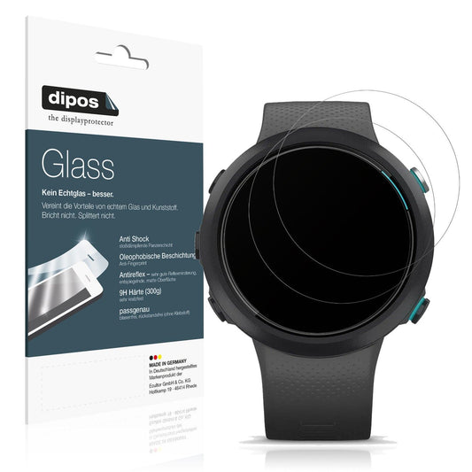 2x Screen Protector for Garmin Swim 2 matte Flexible Glass 9H dipos