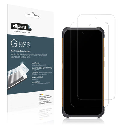 2x Screen Protector for Cubot KingKong ES matte Flexible Glass 9H dipos