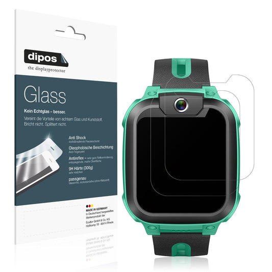 2x Screen Protector for Imoo Watch Phone Z1 matte Flexible Glass 9H dipos