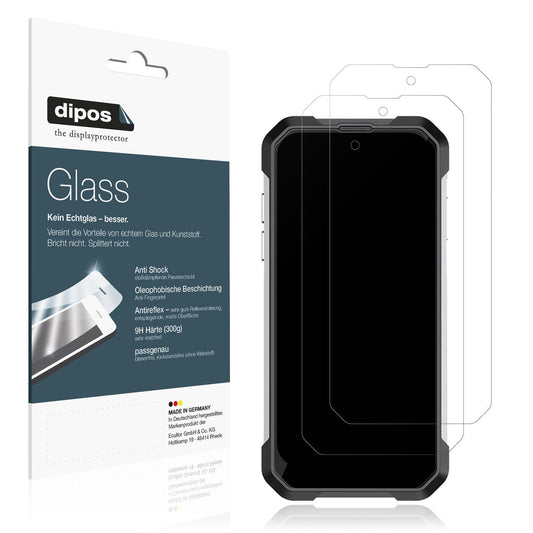 2x Screen Protector for Unihertz Tank Mini matte Flexible Glass 9H dipos