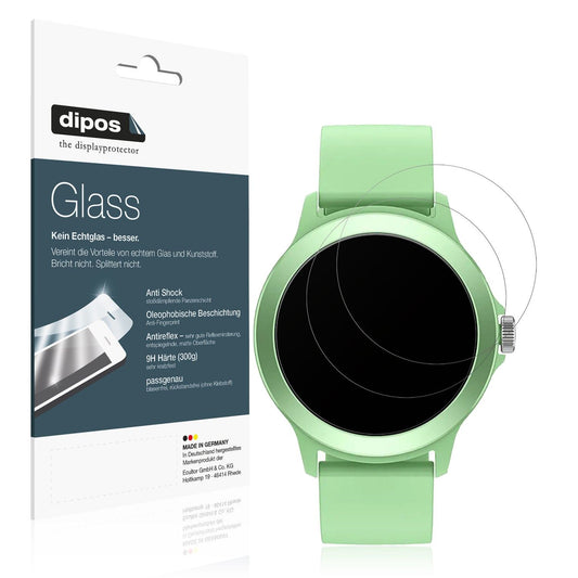 2x Screen Protector for SPC Smartee Duo Vivo 1.27 Zoll matte Flexible Glass 9H