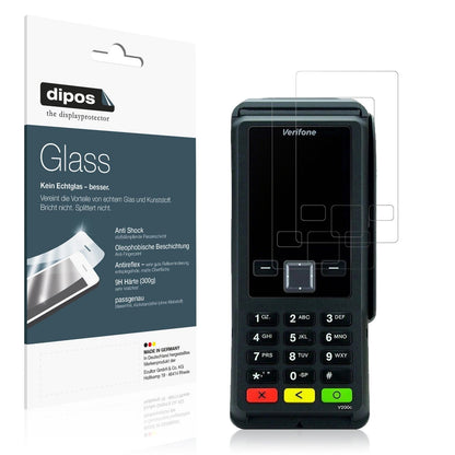 2x Screen Protector for Verifone V200c matte Flexible Glass 9H dipos