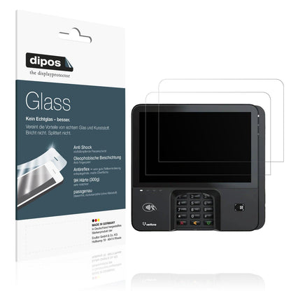 2x Screen Protector for Verifone M425 matte Flexible Glass 9H dipos