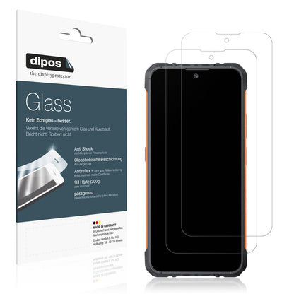 2x Screen Protector for Cubot KingKong Ace 3 matte Flexible Glass 9H dipos