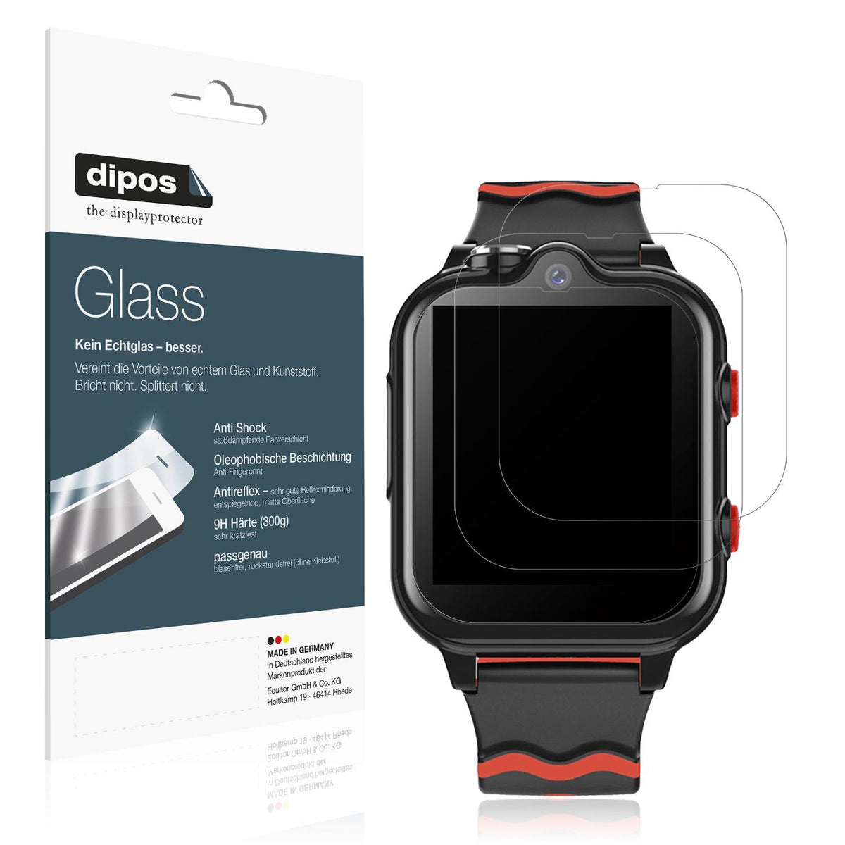 2x Screen Protector for Carneedi D35 1.69 matte Flexible Glass 9H dipos