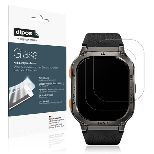 2x Screen Protector for Kospet Tank M3 matte Flexible Glass 9H dipos