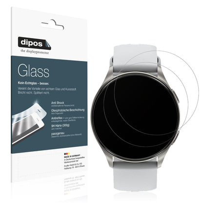 2x Screen Protector for Baolubao W60 Smartwatch matte Flexible Glass 9H dipos