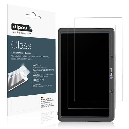 2x Screen Protector for Elebest City 80T matte Flexible Glass 9H dipos