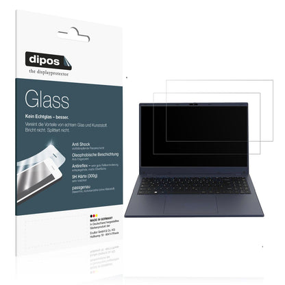 2x Screen Protector for Vale V15A-N100A-16521D matte Flexible Glass 9H dipos