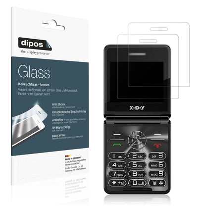 2x Screen Protector for XGODY S200 matte Flexible Glass 9H dipos