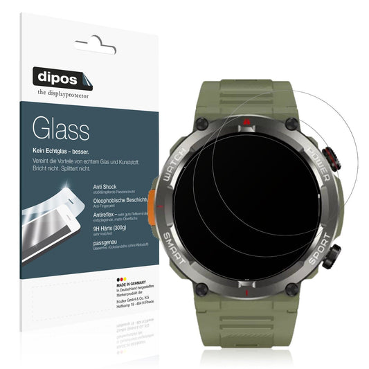 2x Screen Protector for Blackview W50 Pro Smartwatch 1.45 Zoll matte Flexible