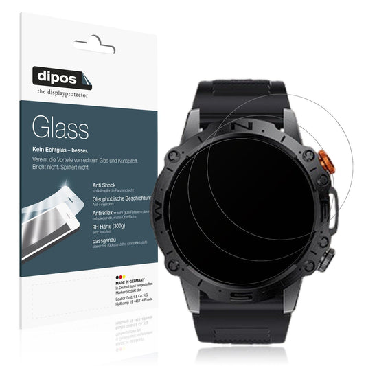 2x Screen Protector for ESFOE DM2-IV 1.43 Zoll matte Flexible Glass 9H dipos