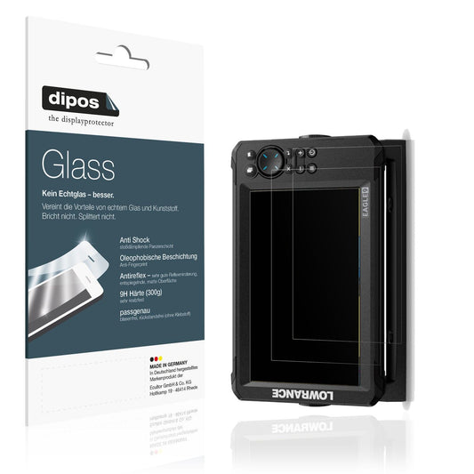 2x Screen Protector for Lowrance Eagle 9 matte Flexible Glass 9H dipos
